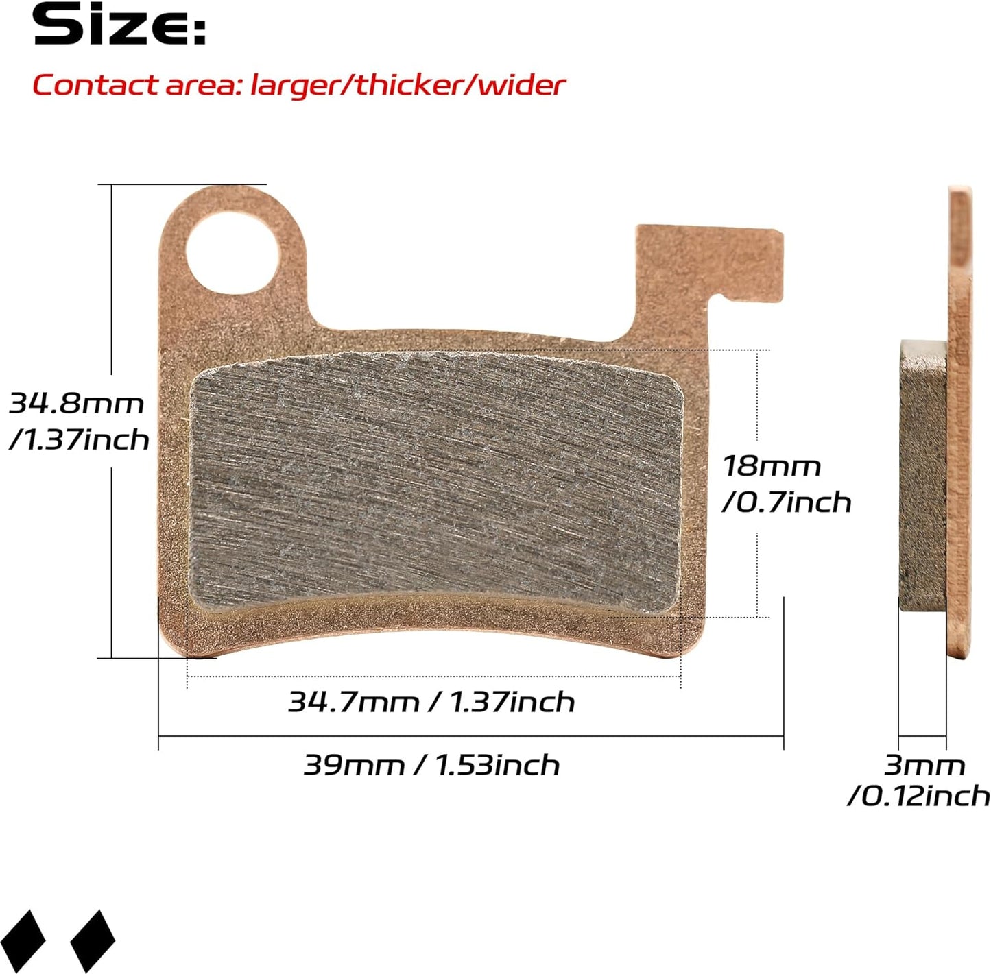 EB9 Hydraulic Disc Brake Pads