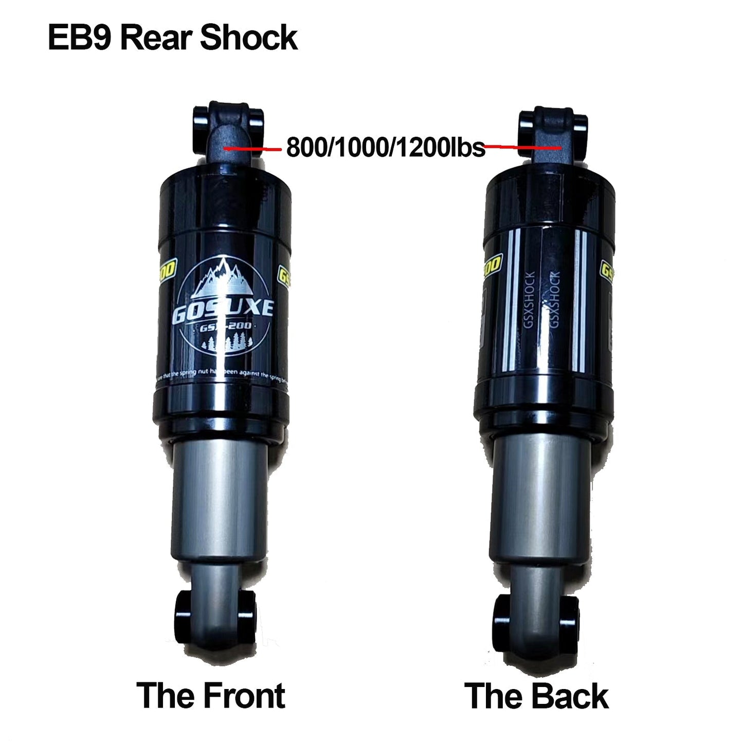 EB7Pro EB9 Rear Shock Absorber 800lbs/1000lbs/1200lbs