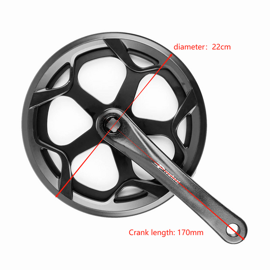 52T CRANKSET/CRANK ARM FOR E·BYCCO E-BIKE EB7PRO/GT2.0