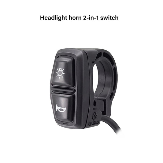 Headlight horn 2-in-1 switch
