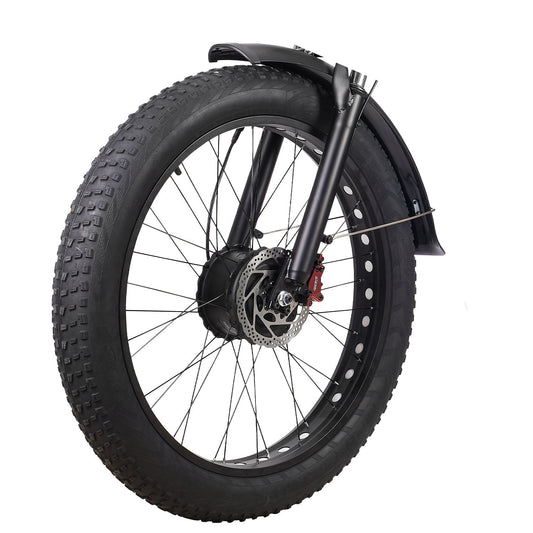 24"/26" Front Wheel【Tire & Inner Tube & Lining & Rim & Spokes & Motor】